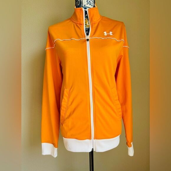 Women’s Under Armour Orange Lightweight jacket. - Picture 2 of 8